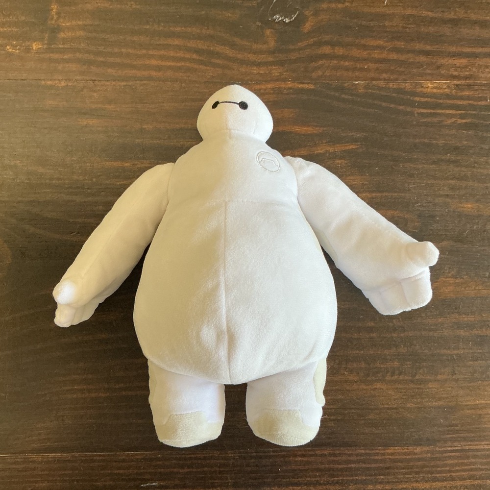Disney‎ Parks Big Hero 6 Baymax Plush Jointed Posable Arms White 10" Movie